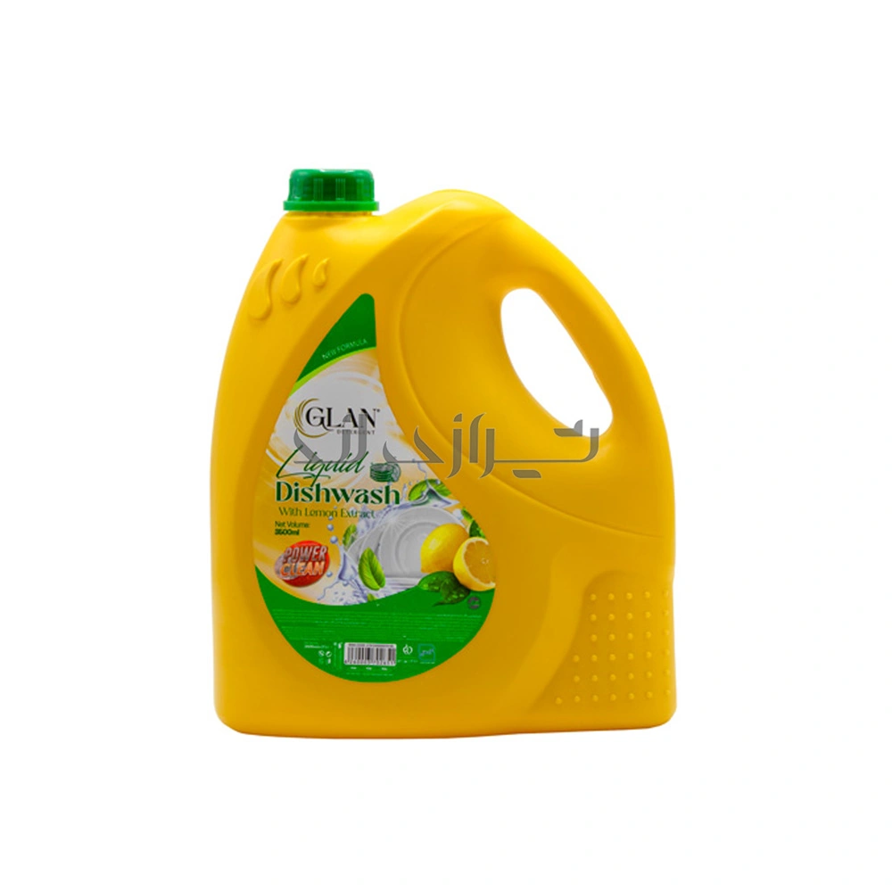 مایع ظرفشویی 3500میل رایحه لیمو گلان