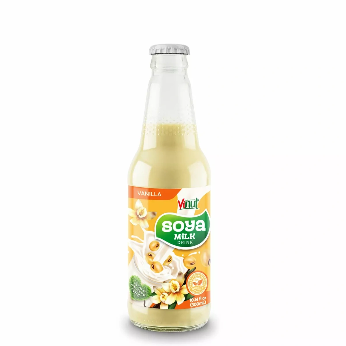 شیر سویا ساده 300میل وی نات