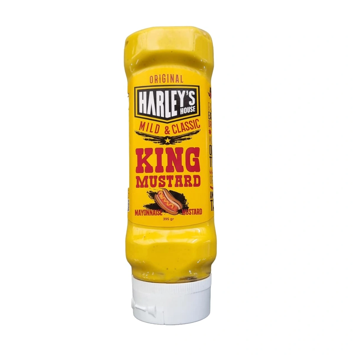 سس خردل کم چرب 395گرم هارلیز هاوس