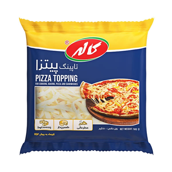 تاپینگ پیتزا 500گرم کاله