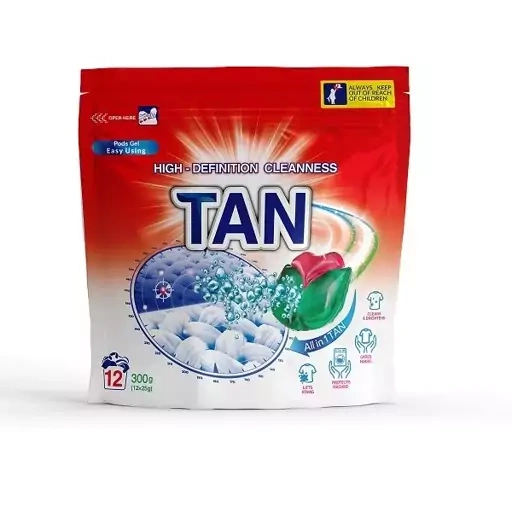 ژل بالشتکی ماشین لباسشویی 12عددی تان