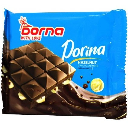 شکلات تابلت با مغز فندق درنا