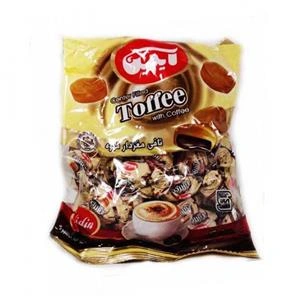 آبنبات شیری با مغز ی قهوه 310 گرم بسته ای  آیدین