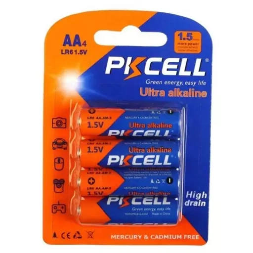 باطری قلمی 4عددی آلکلاین نارنجی