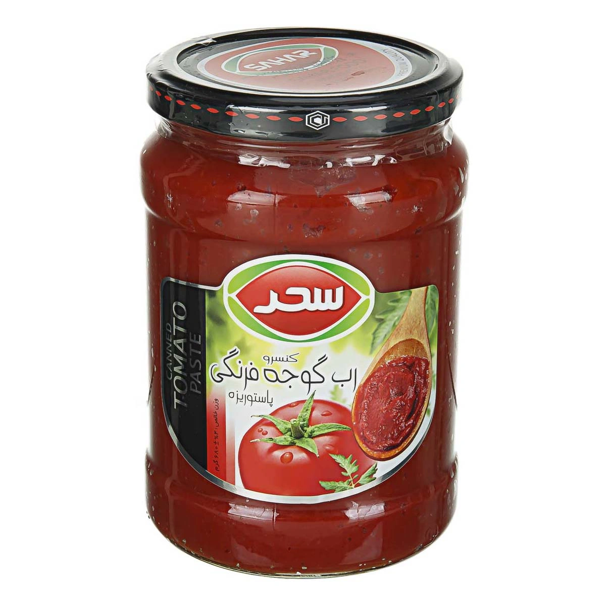 کنسرو رب گوجه فرنگی 680 گرم شیشه سحر