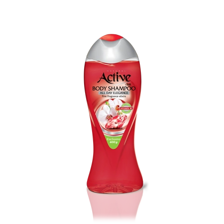 شامپو بدن قرمز 400گرم اکتیو