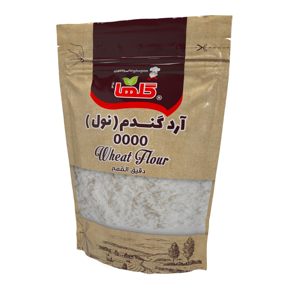 آرد گندم 4صفر 450گرم سپیدار