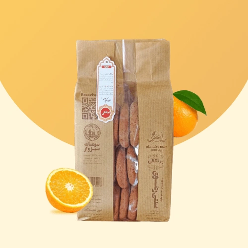 کلوچه پرتقالی سنتی رضوی