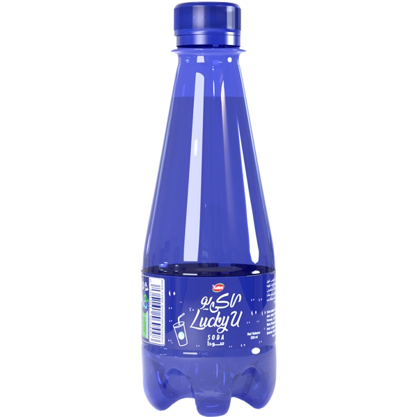 آب گازدار 250میل ساده لاکی یو کاله