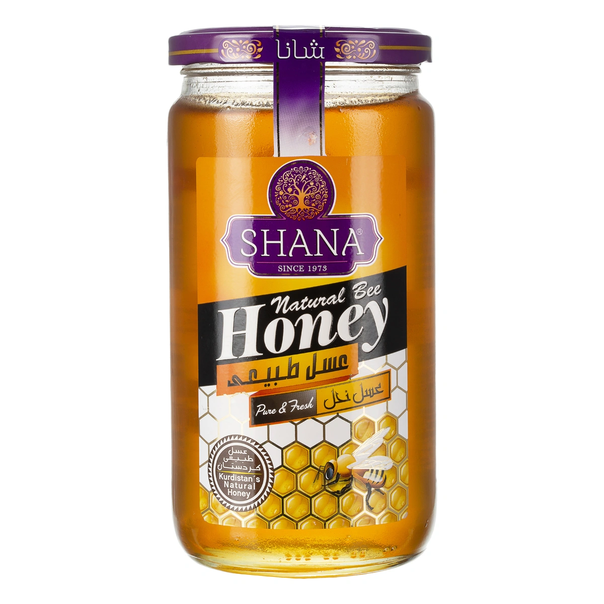 عسل شیشه ای شانا