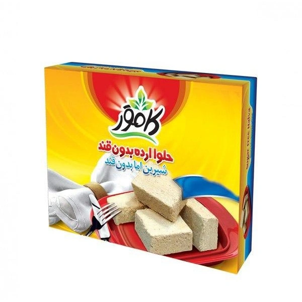 حلوا ارده بدون قند 170گ کامور