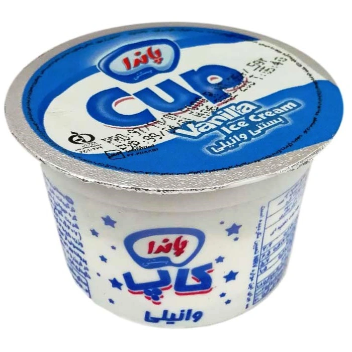 بستنی لیوانی وانیلی پاندا