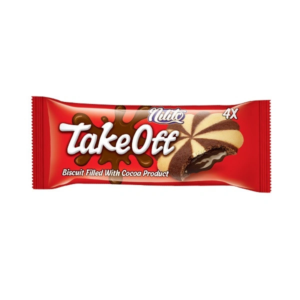 بیسکویت چتری مغزدار6 عددی تیک آف