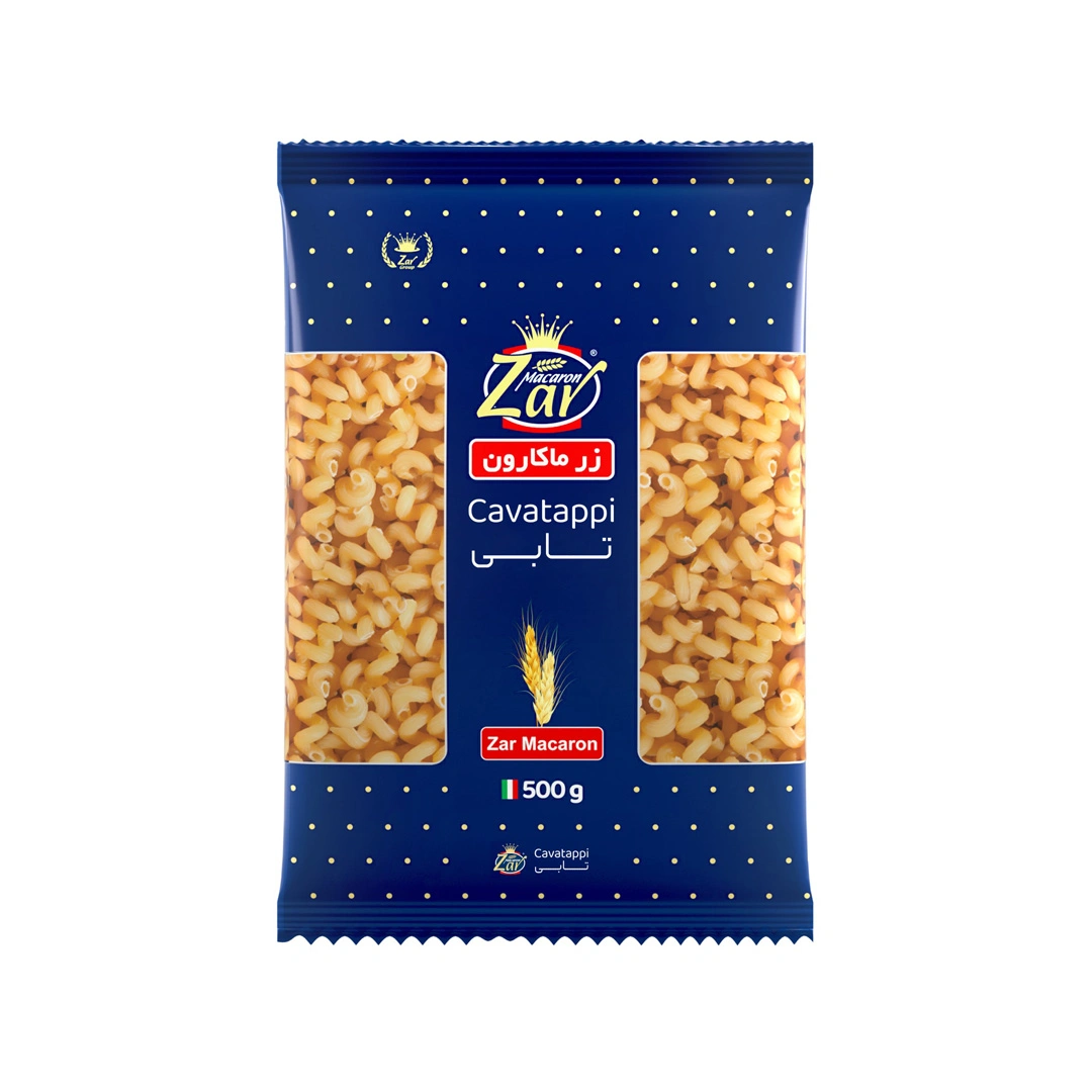 ماکارونی فرمی تابی 500 گرم زر