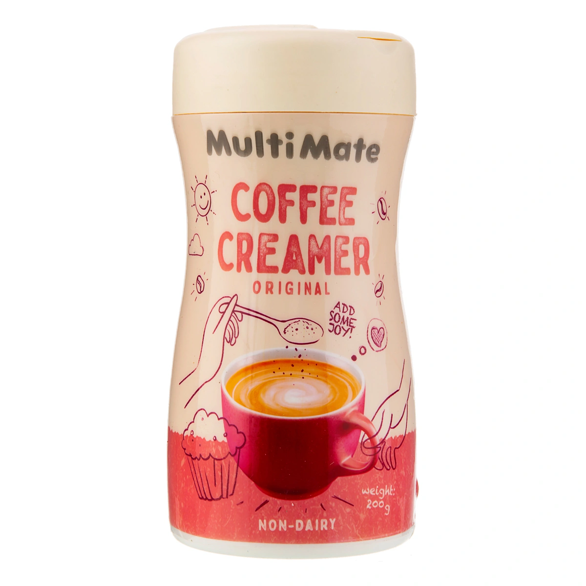 پودر خامه ای کننده 200گ مولتی میت