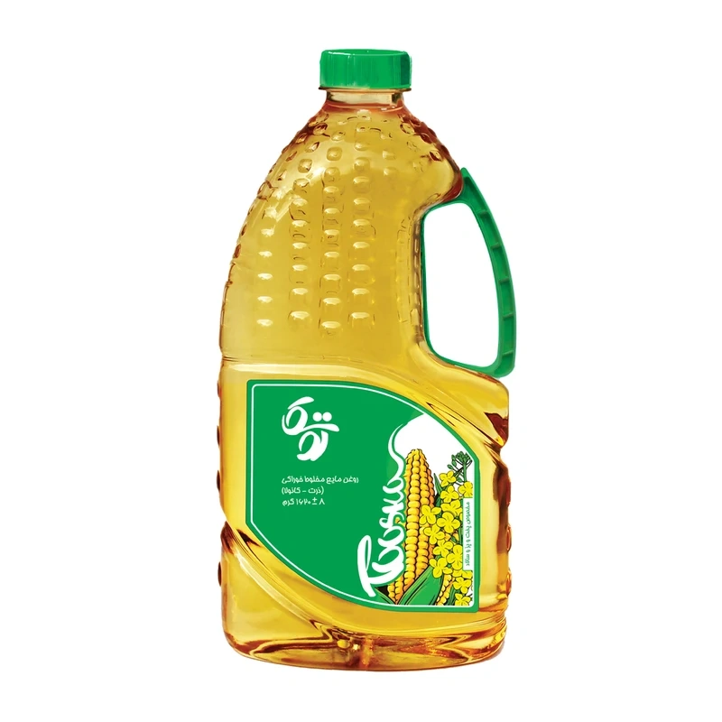 روغن کانولا ذرت 1800لیتری توسکا
