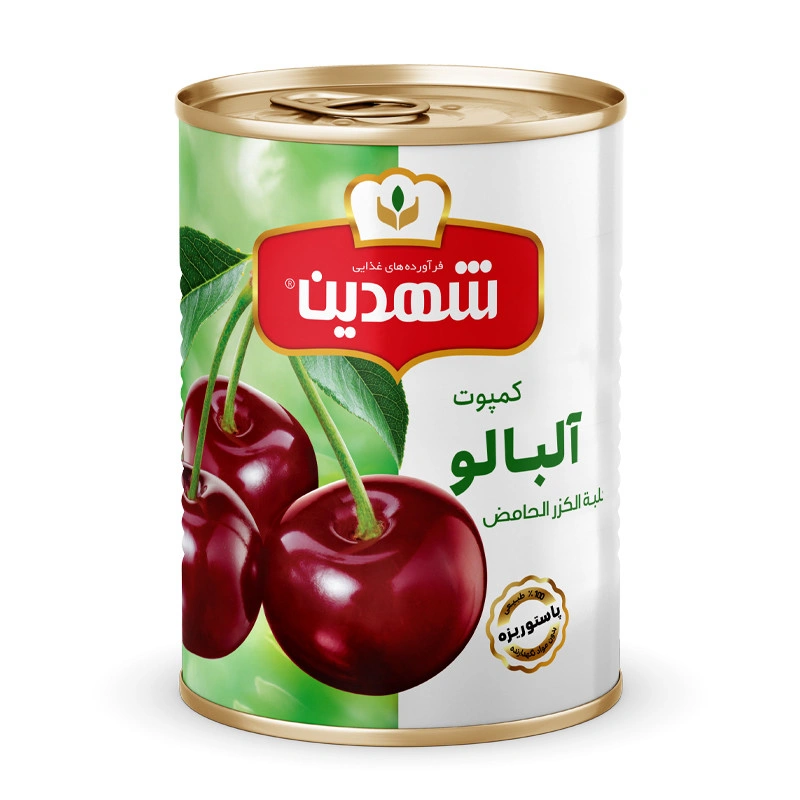 کمپوت آلبالو 370گرم شهدین