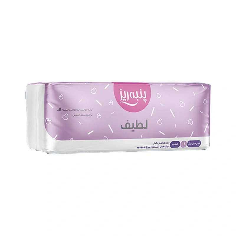 نوار بهداشتی ضخیم 10عددی XL پنبه ریز