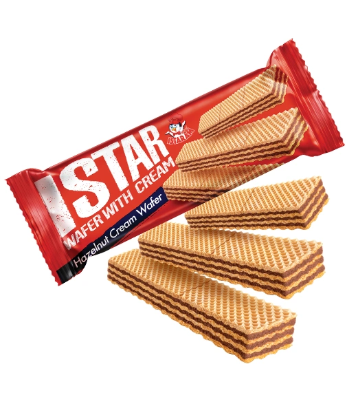 ویفر با کرم کاکائو فندقی 40گرم ایسترم