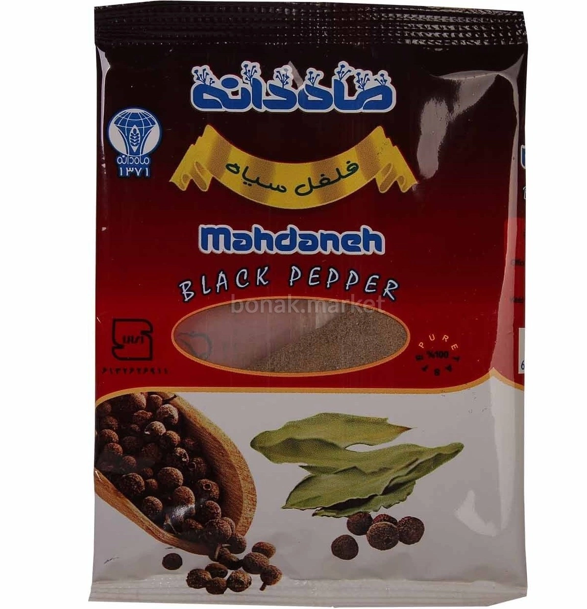 فلفل سیاه 35گرم کامل