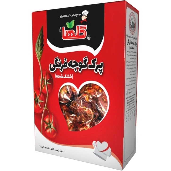 گوجه فرنگی خشک شده اسلایسی 70گ گلها