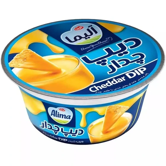 دیپ پنیر چدار آلیما120g