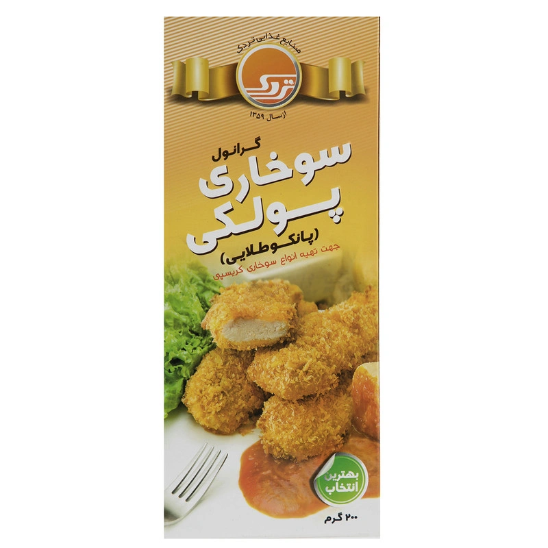 گرانول سوخاری پولکی 200 گرم تردک