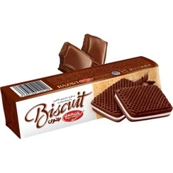 بیسکویت کرمدار کاکائویی 110گرم رضوی