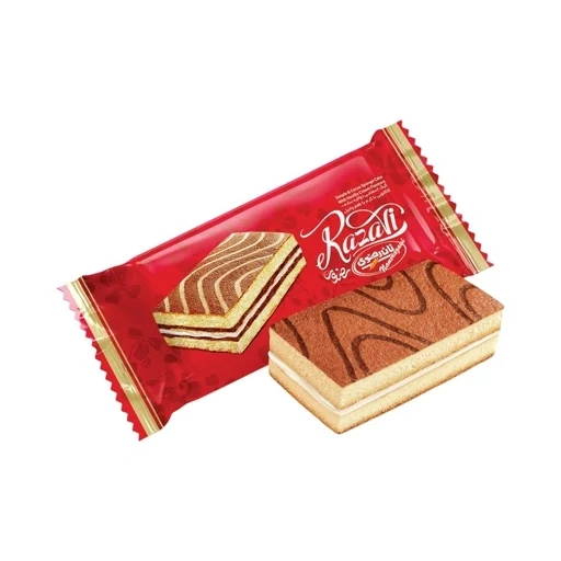 کیک اسفنجی دولایه بانژو رضوی