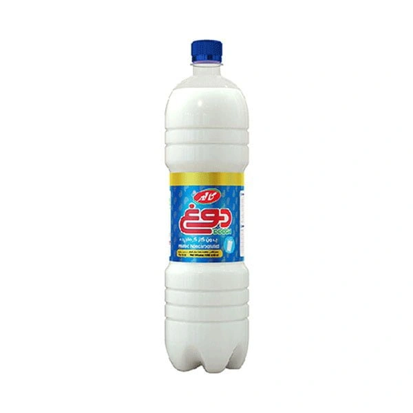 دوغ بدون گاز گرمادیده پت 1.5لیتر کاله