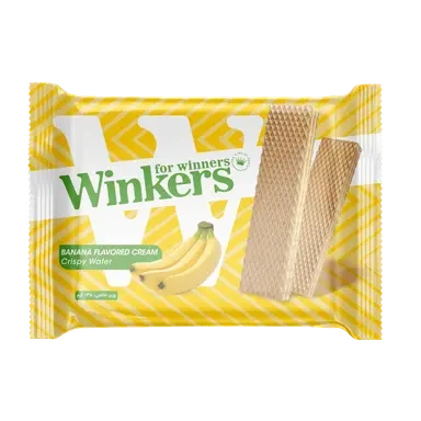 ویفر کرمدار موزی 135گ وینکرز