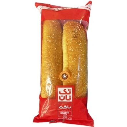 باگت کنجدی 2 عددی تک نان