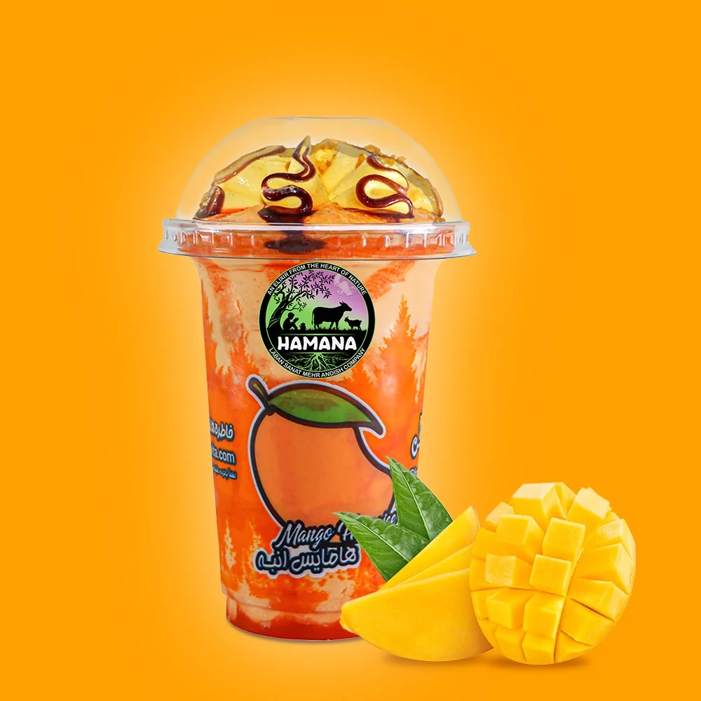 بستنی لیوانی انبه هامانا