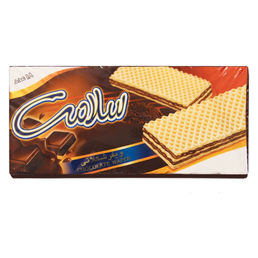 ویفر شکلاتی 85گرم سلامت