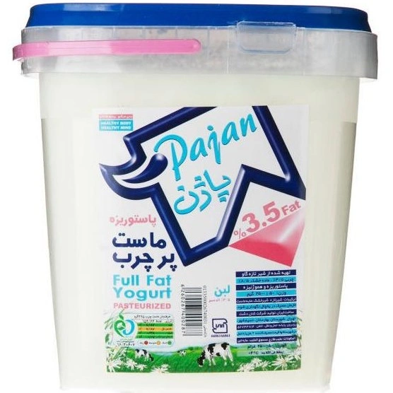 ماست پرچرب سطلی 1500گرم پاژن