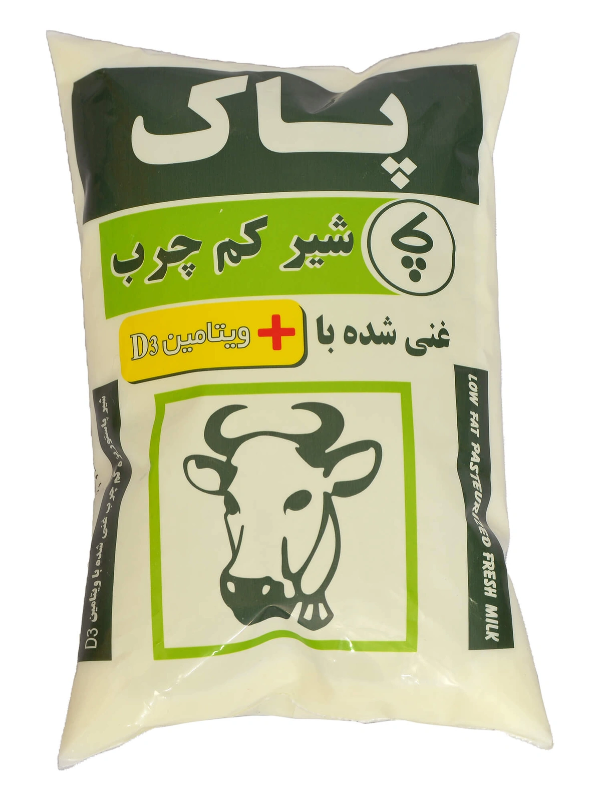 شیر کیسه ای کم چرب 800گرم پاک