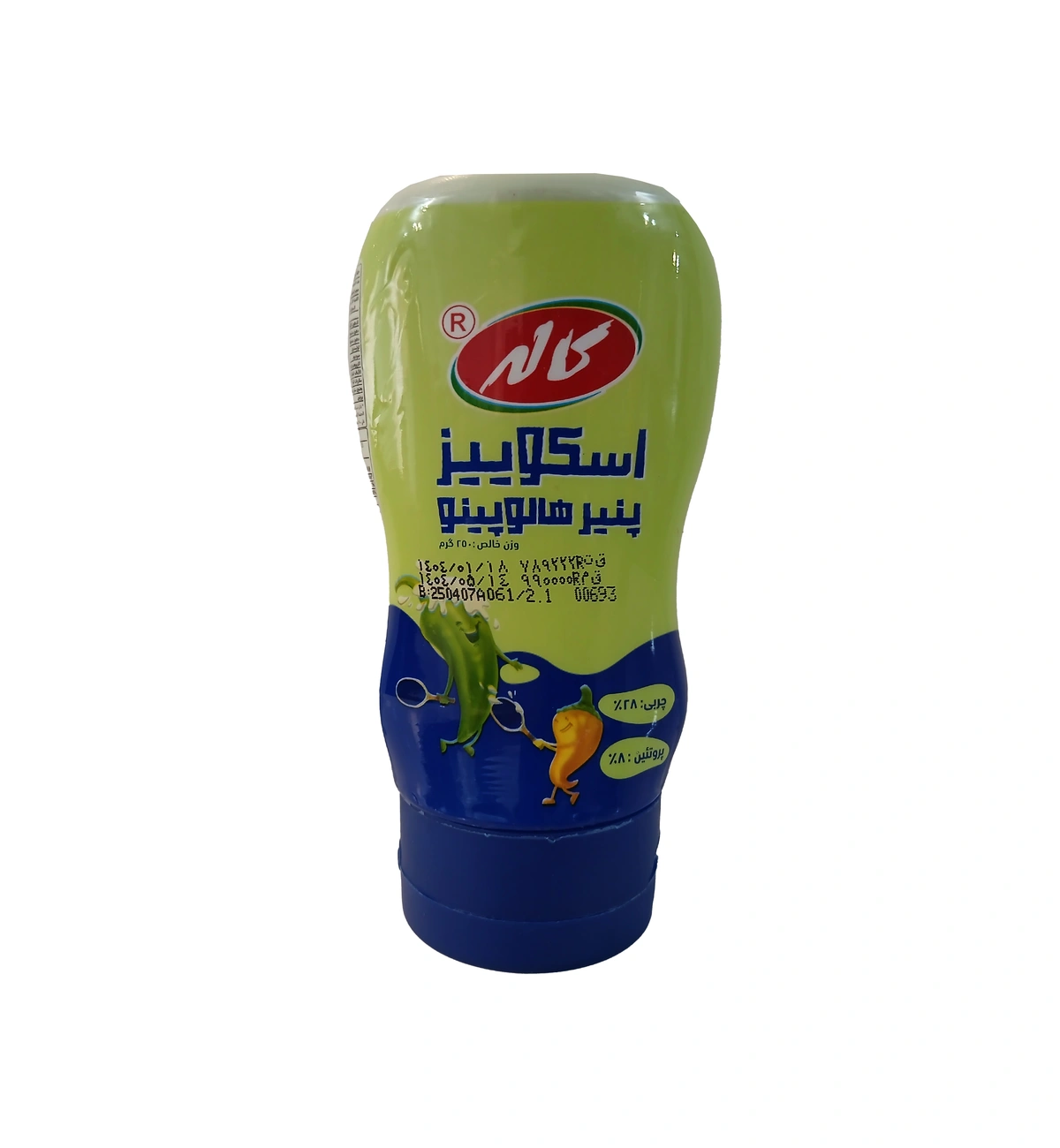 پنیر هالوپینو 250گ اسکوییز کاله