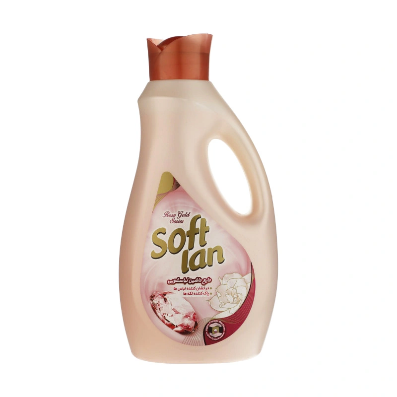 مایع لباس رنگین شوی 1800گ رزگلد سافتلن