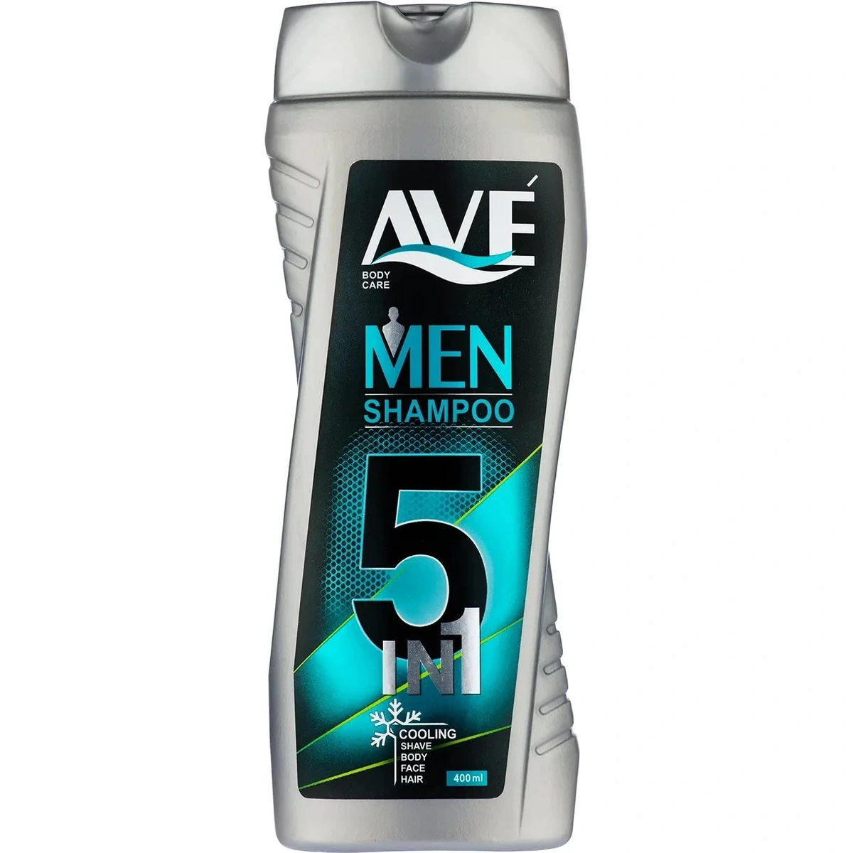 شامپو سر صورت بدن و اصلاح آقایان5در1 اوه