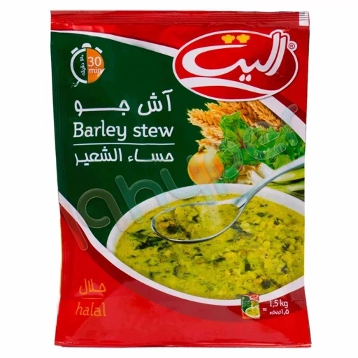 آش جو نیمه آماده180گ الیت