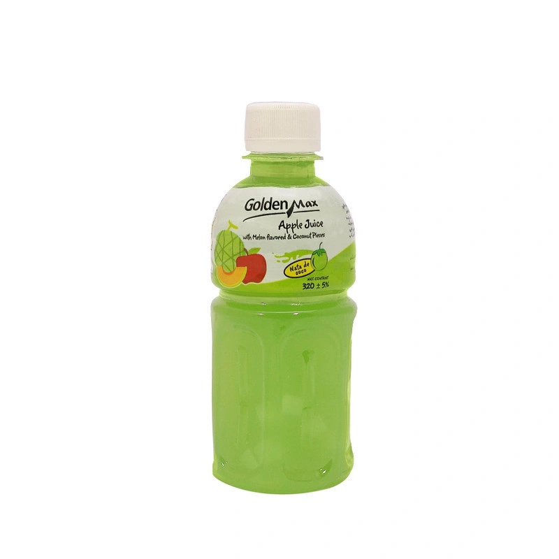 نوشیدنی طالبی حاوی تکه های نارگیل300میل گلدن مکس