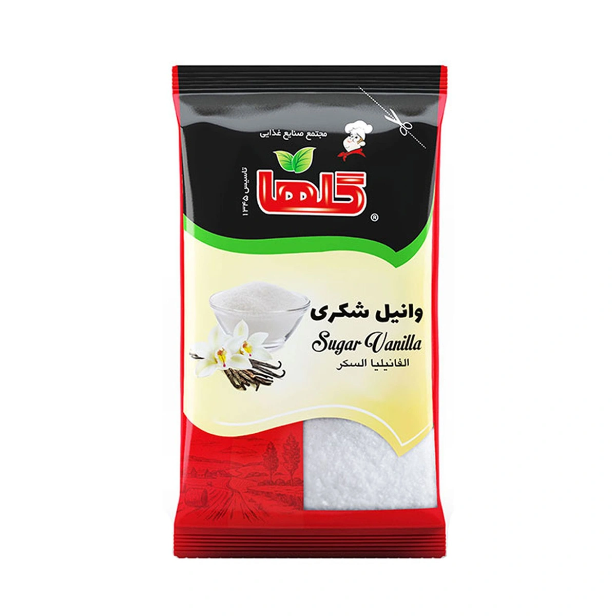 وانیل شکری 30گ گلها