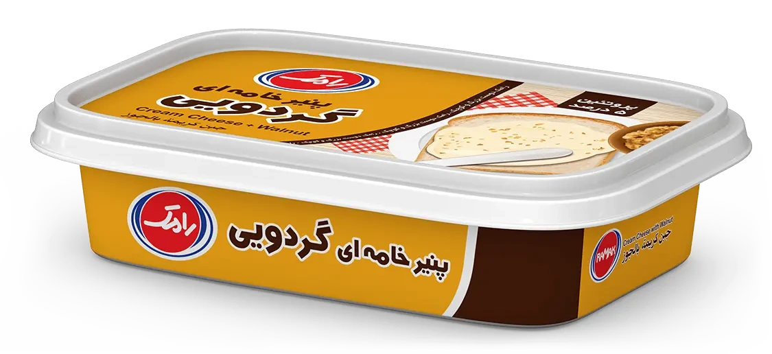 پنیر خامه ایی گردویی رامک