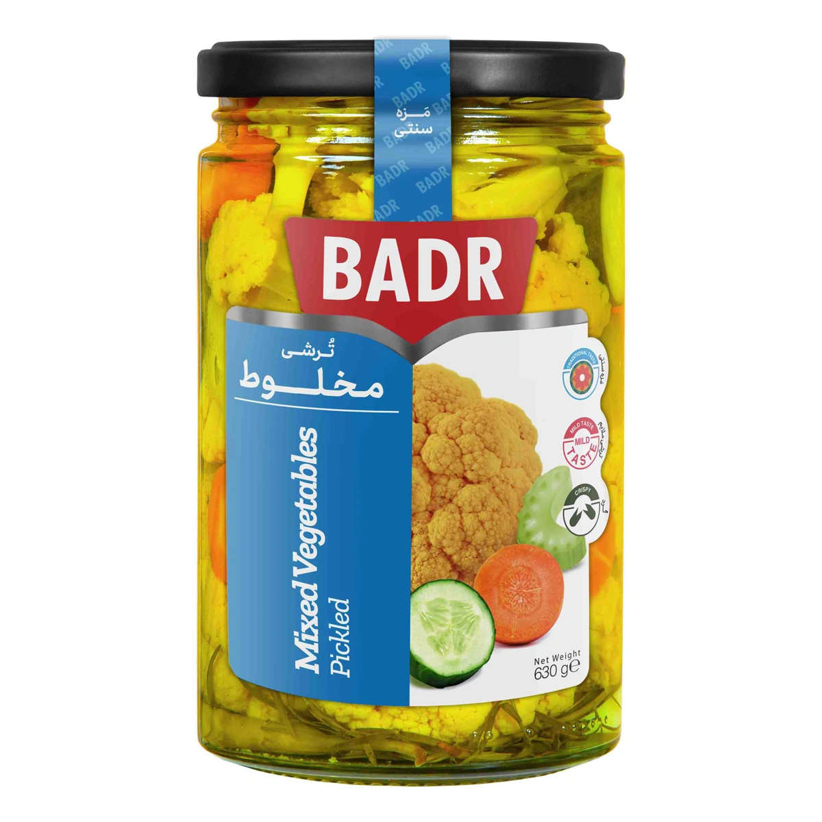 ترشی مخلوط بدر 630 گ
