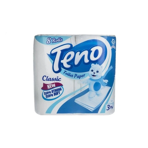 دستمال توالت 8 رول تنو