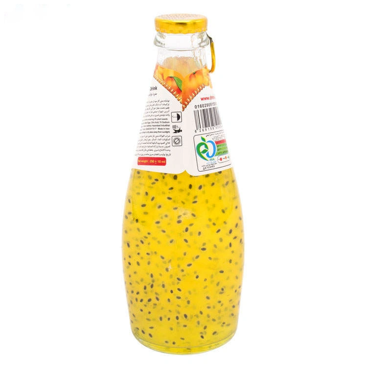 نوشیدنی تخم شربتی انبه 300میل زاکی