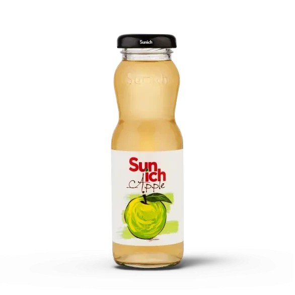 آب سیب 100% شیشه ای سن ایچ