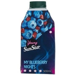 نوشیدنی لیمو بلوبری انار 500میل سان استار