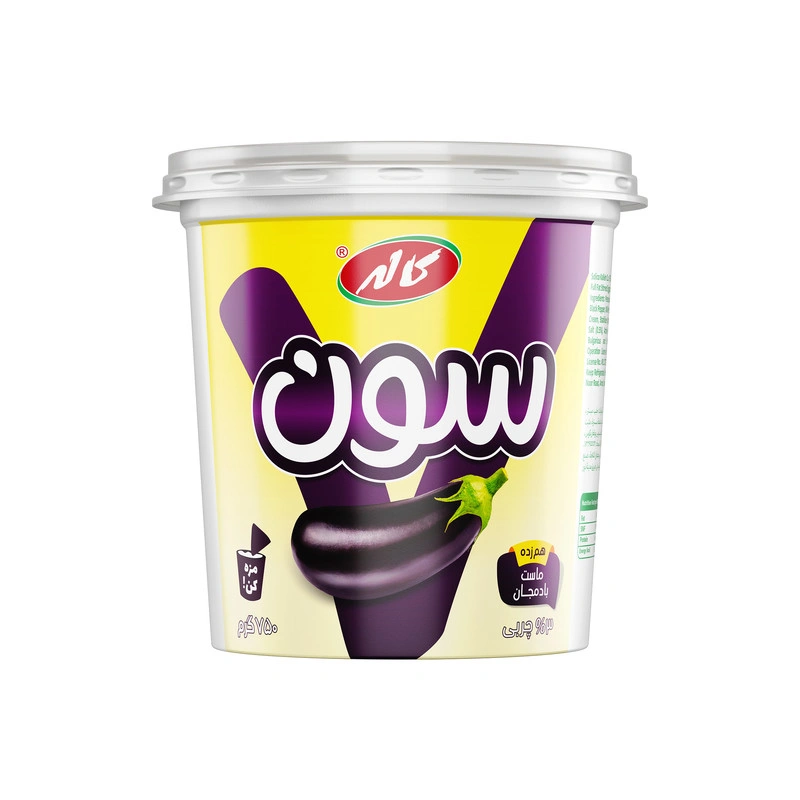 ماست طعمدار بادمجان 750گ کاله