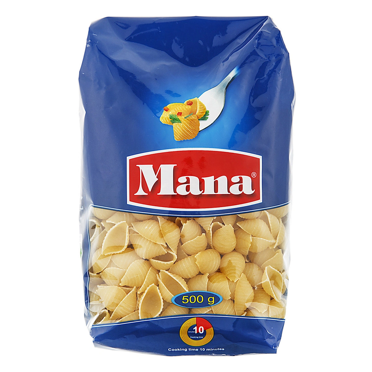 ماکارونی فرمی گوش ماهی بزرگ 500گرمی مانا